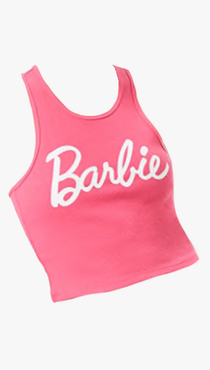 barbie crop tank top