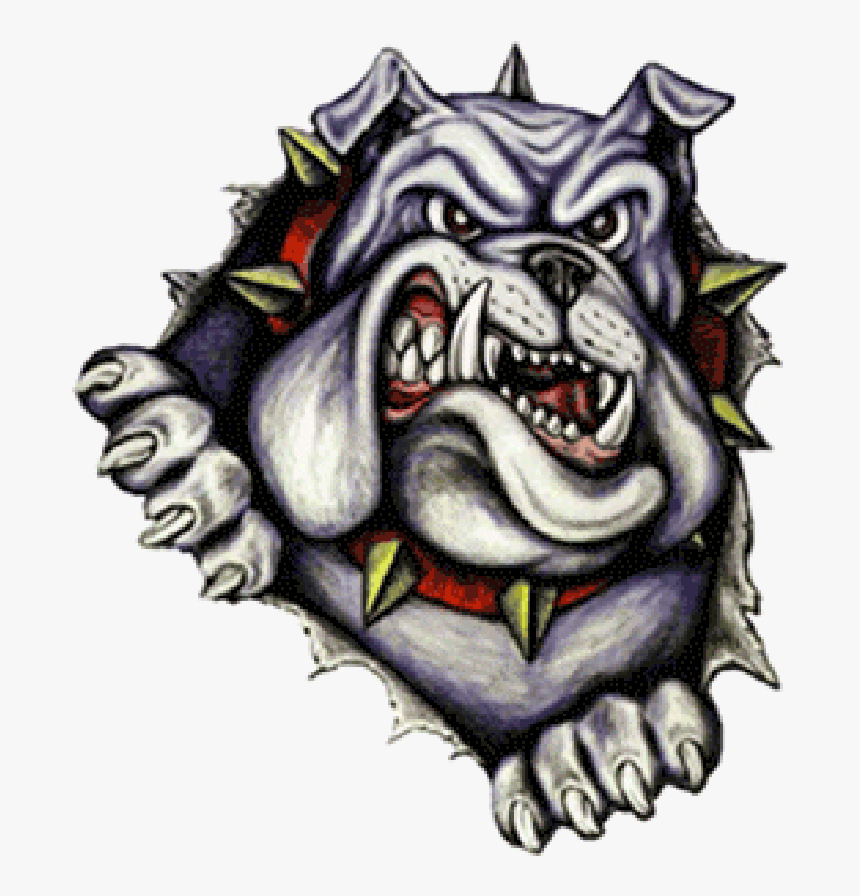 Wrestlers Clipart Bulldog - Bulldog Tattoo, HD Png Download, Free Download
