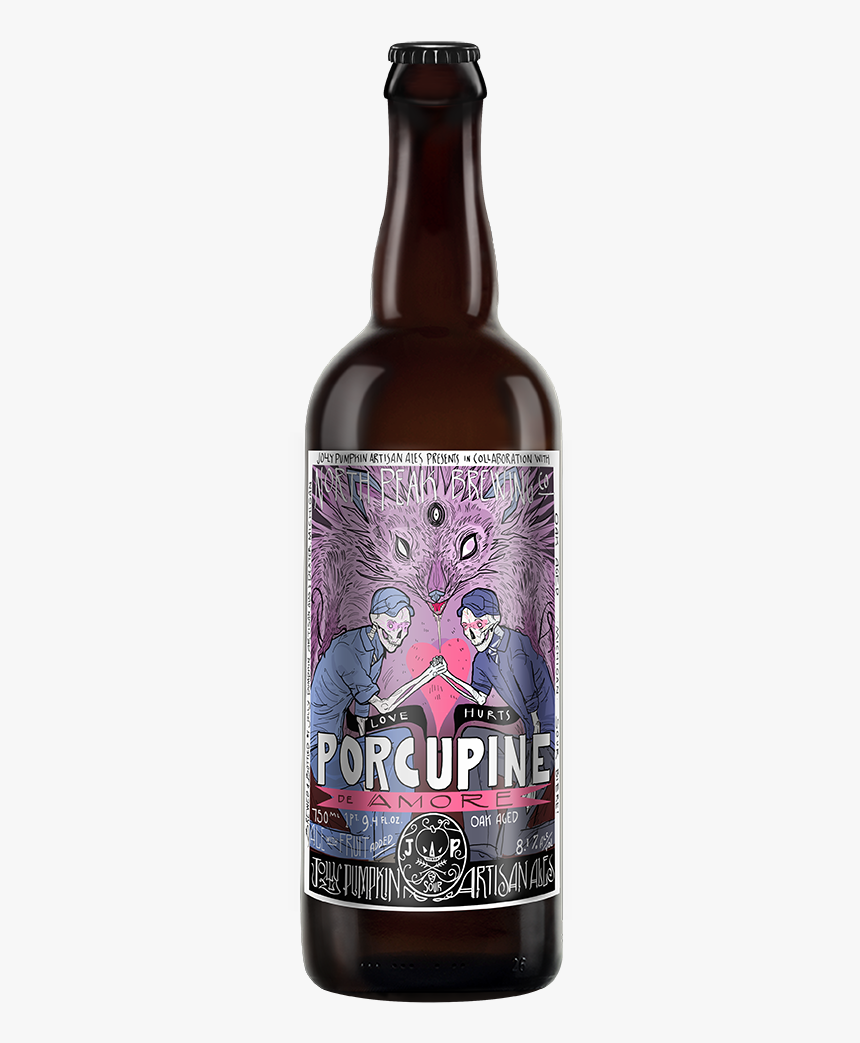 New 100 Dpi Porcupine Jp Bottle - Jolly Pumpkin Cooperation Ale, HD Png Download, Free Download