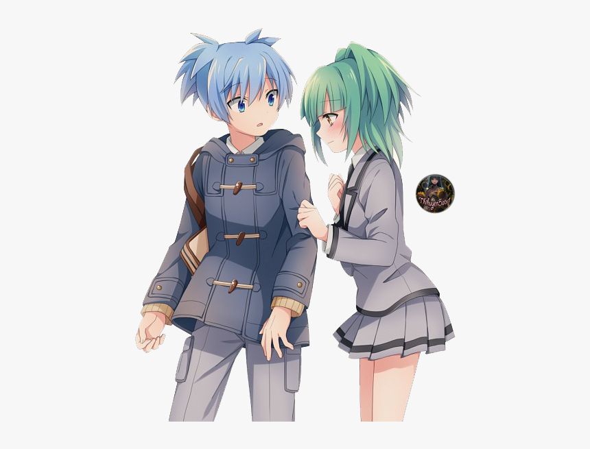 Assassination Classroom Image - Assassination Classroom Nagisa Et Karma Et Kayano, HD Png Download, Free Download