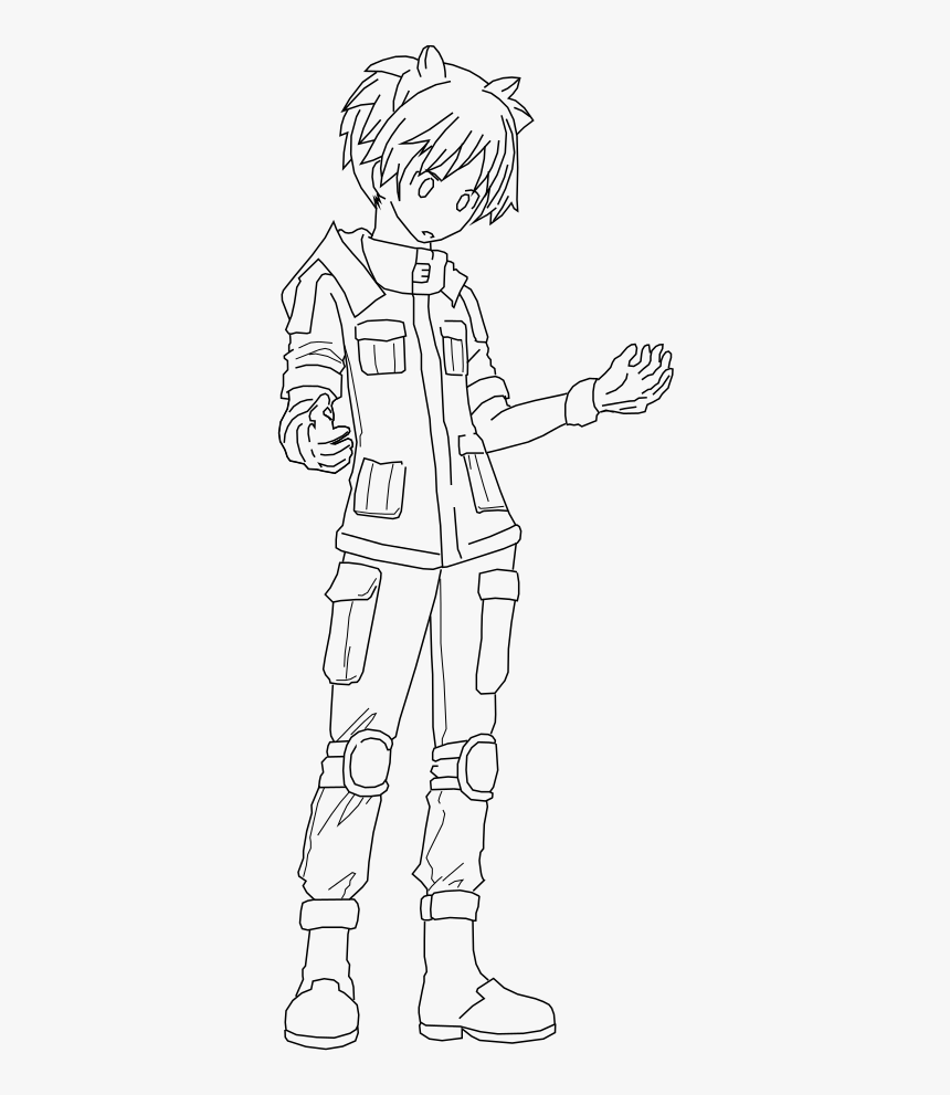 Assassination Classroom Line Art, HD Png Download, Free Download