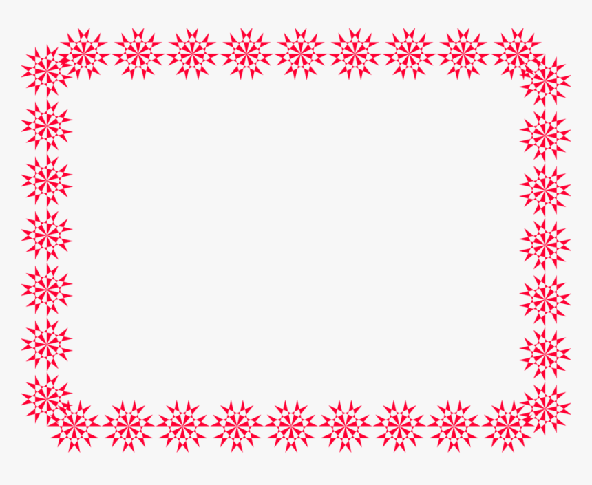 Kawaii Border Png - Santa Frames And Borders Clipart, Transparent Png, Free Download