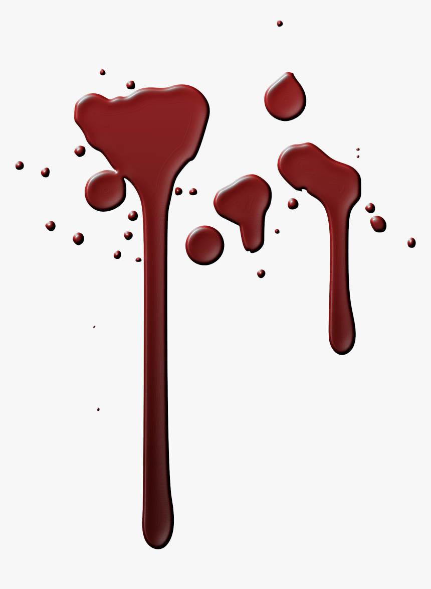 Dripping Blood Png - Blood Drops Transparent Background, Png Download, Free Download