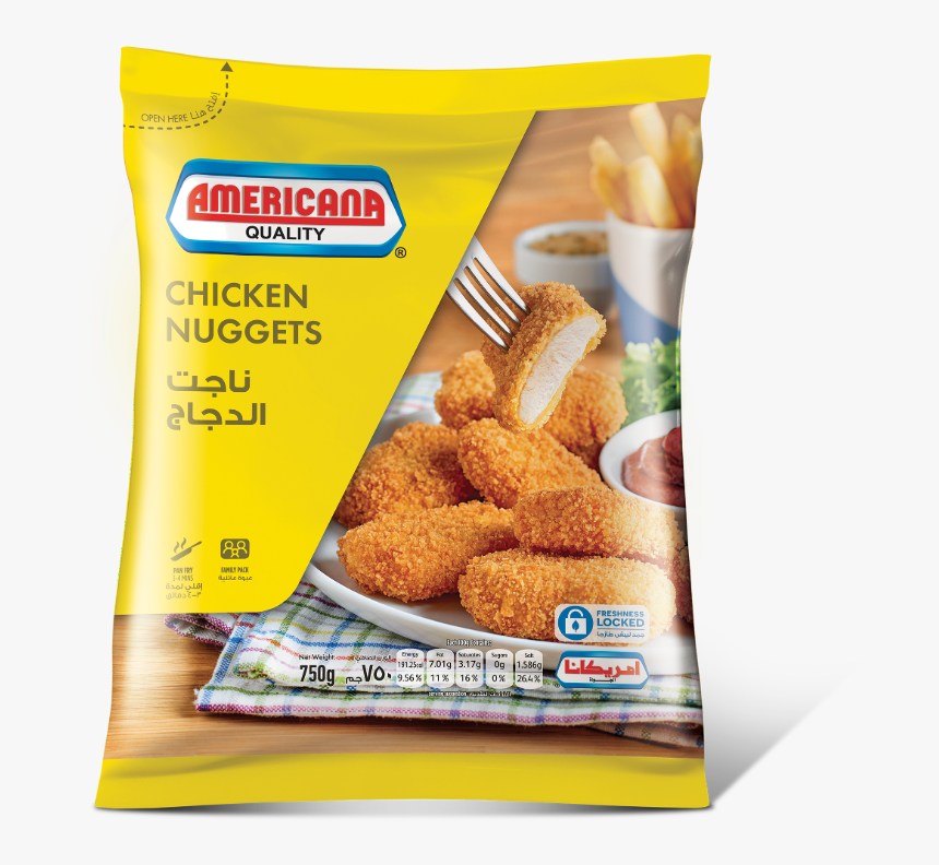 Chicken Nuggets Png - Americana Chicken Nuggets 400g, Transparent Png, Free Download