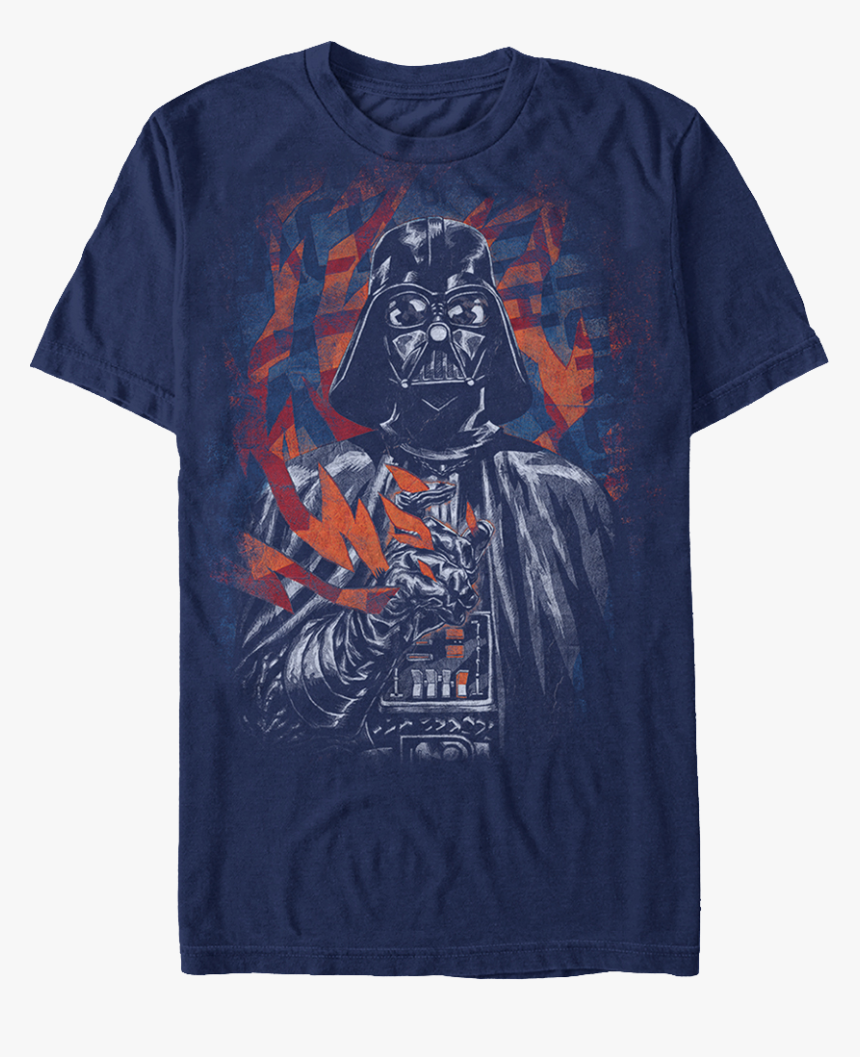Darth Vader Power Of The Dark Side Star Wars T-shirt, HD Png Download, Free Download