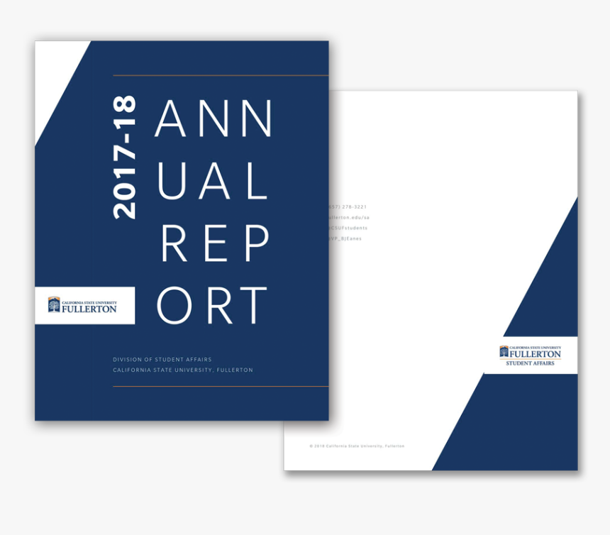 Csuf Student Affairs Annual Report - Graphic Design, HD Png Download, Free Download