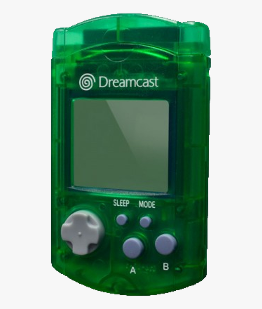 Sega Dreamcast Vmu Virtual Memory Unit [green] - Sega Dreamcast Green, HD Png Download, Free Download