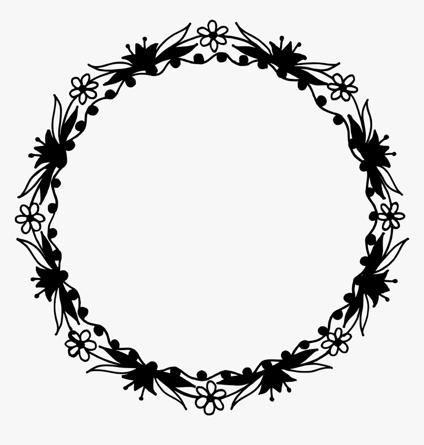 Greek, Frame, Flourish, Ornamental, Decorative, Greece - Circular Frame Design, HD Png Download, Free Download