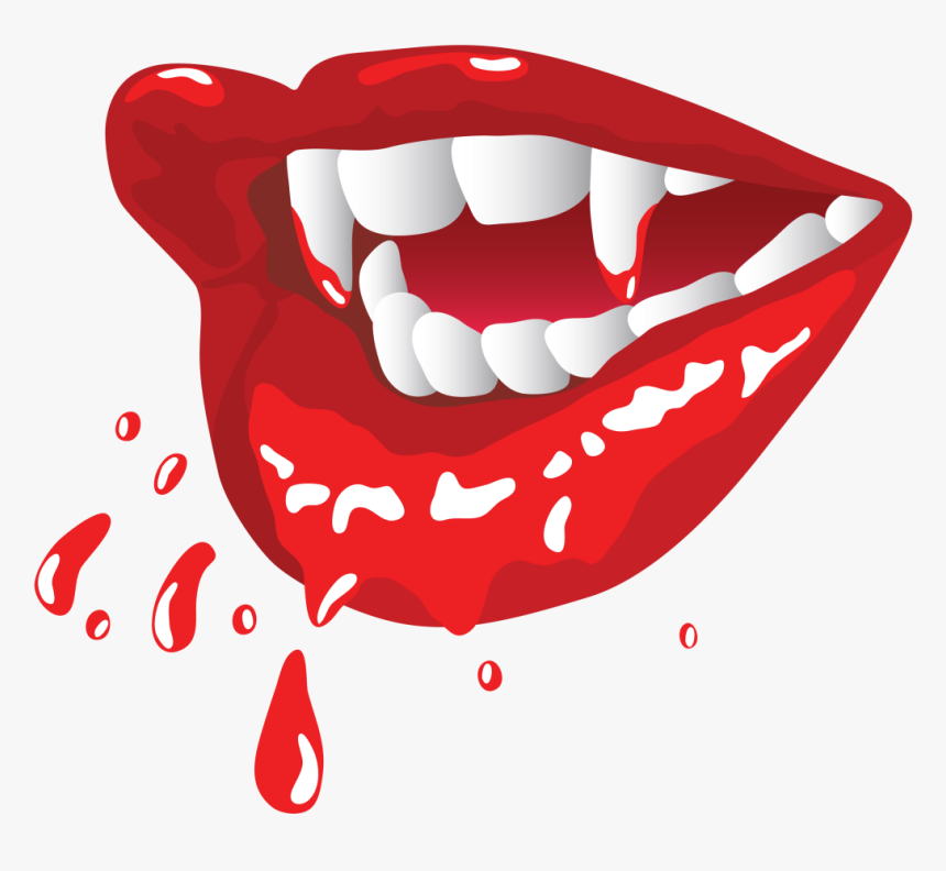 Fang Transparent Image - Vampire Teeth Png, Png Download, Free Download