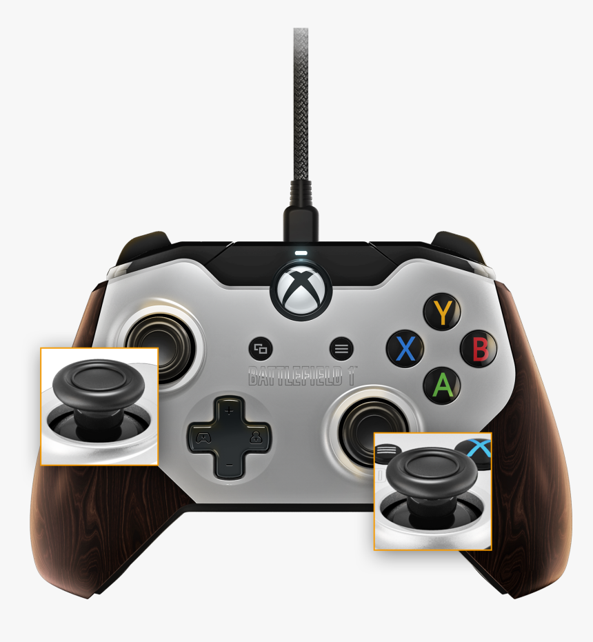 Get Pdp Control Hub - Xbox One Controller Wired Gold, HD Png Download, Free Download
