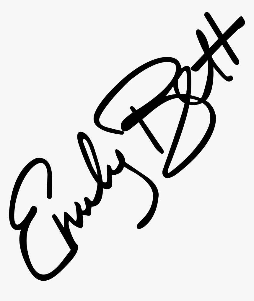 Signature Of Emily Bett Rickards - Emily Bett Rickards, HD Png Download, Free Download