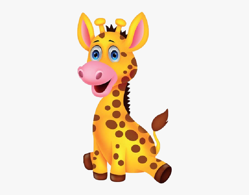 Download Baby Giraffe Cartoon - Baby Giraffe Clipart, HD Png ...