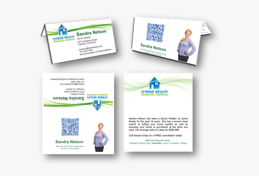 Realty Tent Business Card - Flyer, HD Png Download, Free Download