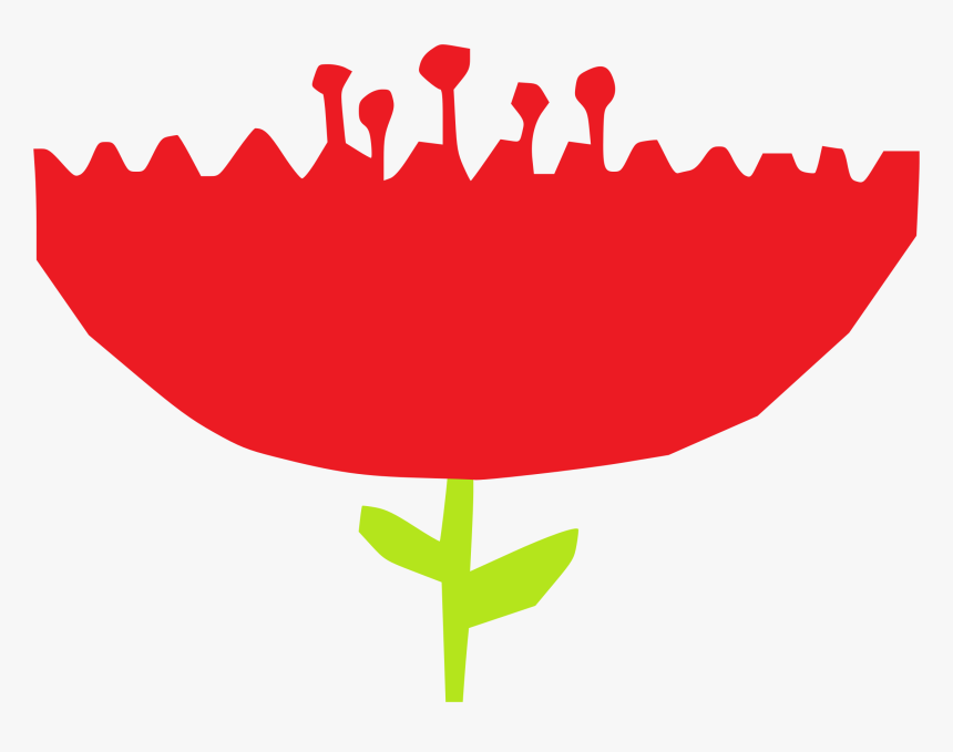 Red Tulip Clip Arts - Tulip, HD Png Download, Free Download