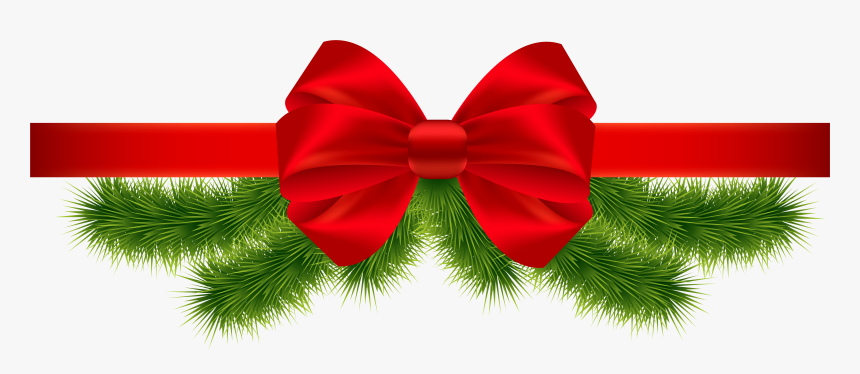 Christmas Ribbon Clip Art, HD Png Download, Free Download