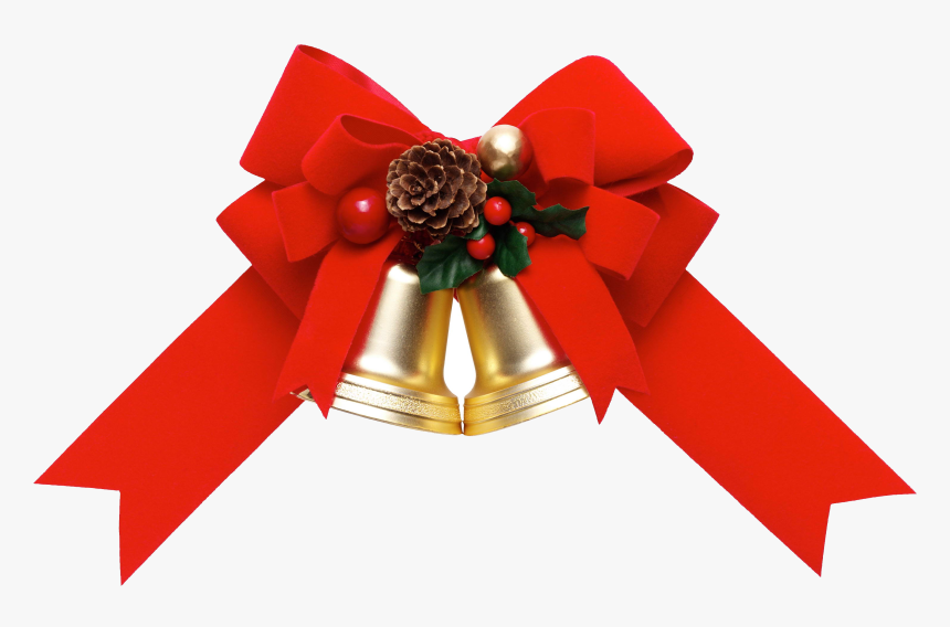 Christmas Ribbon Png Pic - Transparent Background Christmas Gift Png, Png Download, Free Download