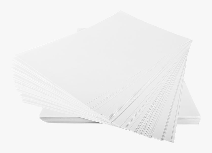 Sheets Of White Paper In A Stack White- - Stack Of Papers Transparent Background, HD Png Download, Free Download