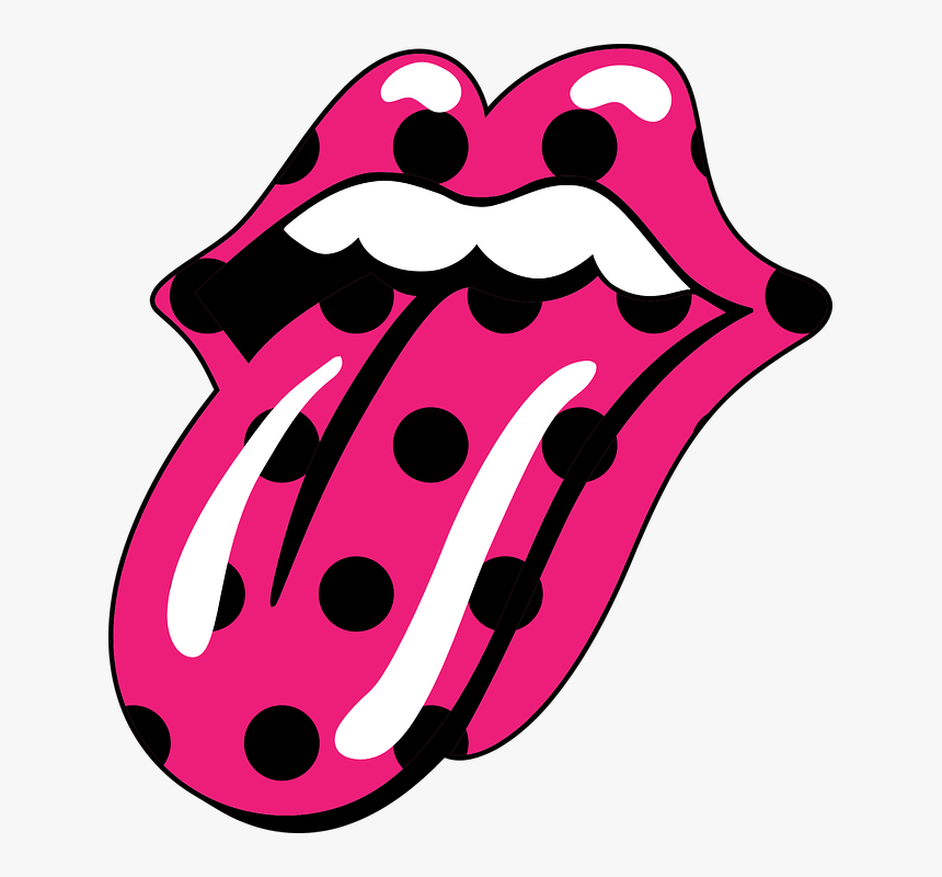 Fuchsia, Mouth, The Rolling Stones, Mick Jagger - Boca Rolling Stones Png, Transparent Png, Free Download