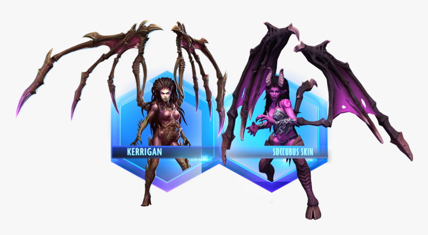 Malfurion Storm Mantle Malfurion - Sarah Kerrigan Skins Heroes Of The Storm, HD Png Download, Free Download