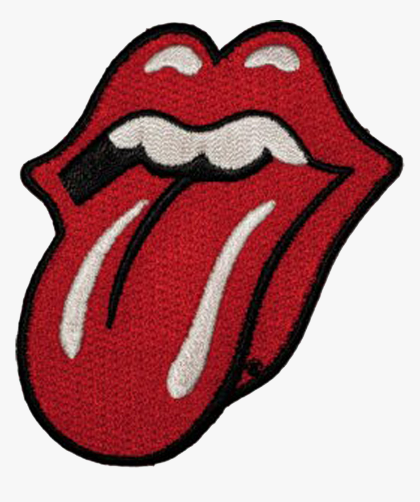 Rolling Stones Rollingstones Patch Lips Mouth Niche - Rolling Stones Tongue Patch, HD Png Download, Free Download