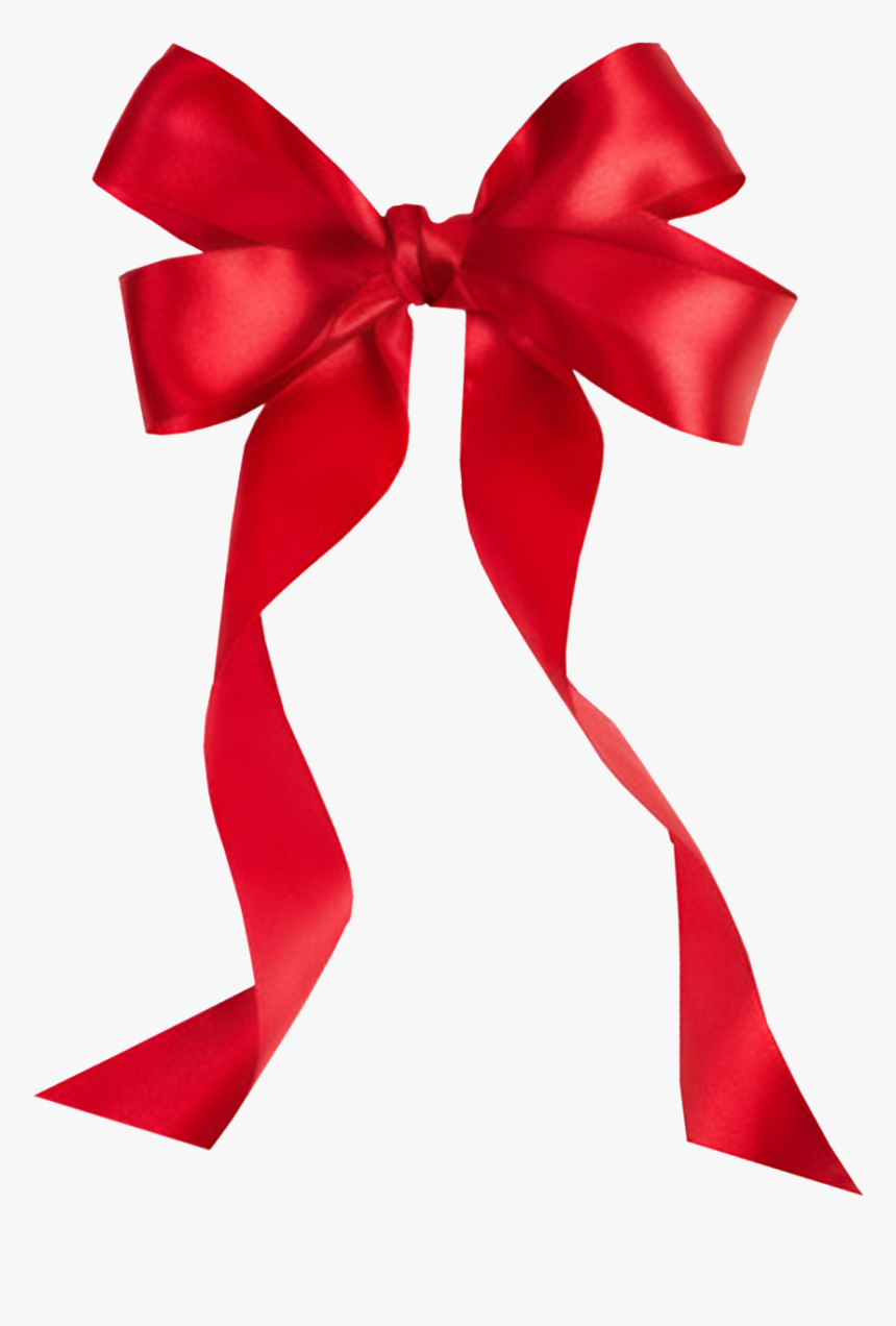 Ribbon Red Bow Png - Ribbon Bow Transparent Background, Png Download, Free Download