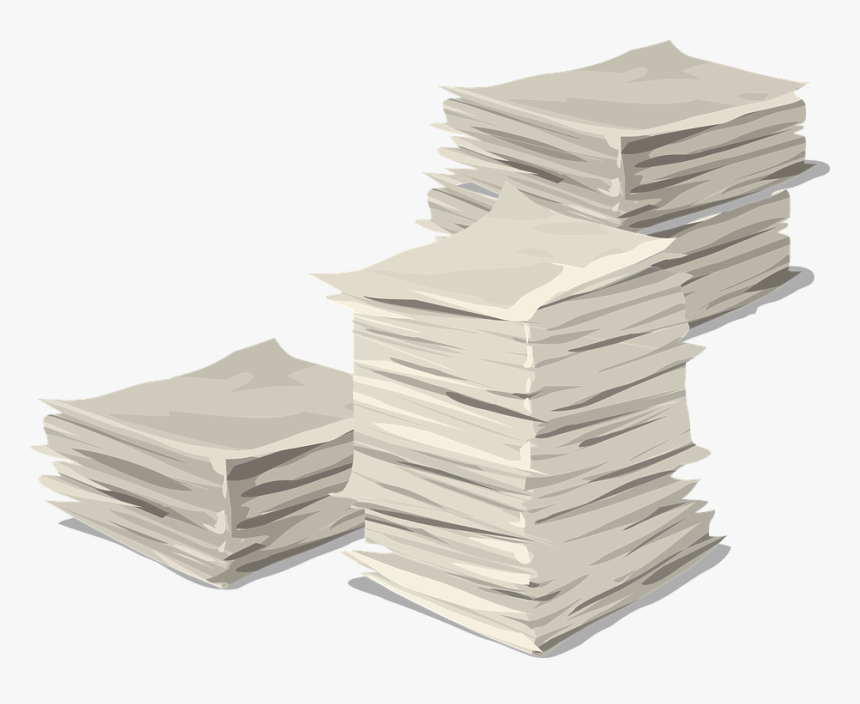 Stacks Of Paper Transparent, HD Png Download, Free Download