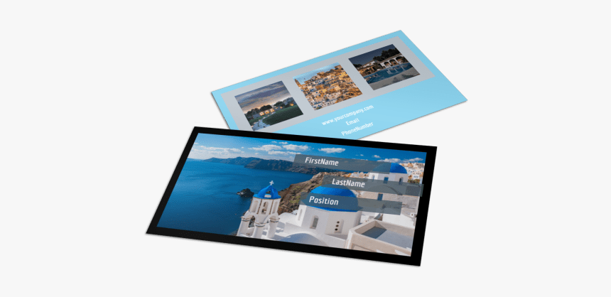 Fabulous Villa Rentals Business Card Template Preview - Gadget, HD Png Download, Free Download