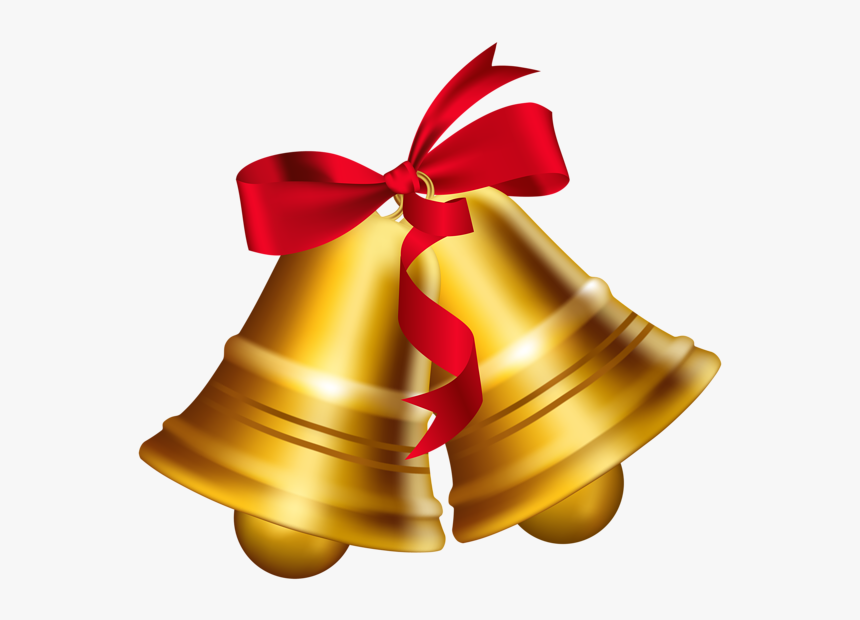 Christmas Bow Png Transparent Image - Transparent Background Christmas Bells Png, Png Download, Free Download