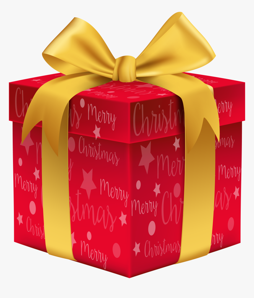 Merry Christmas Png File - Transparent Background Christmas Gift Png, Png Download, Free Download