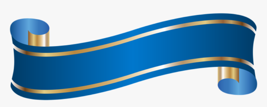 Blue Ribbon Banner Png, Transparent Png, Free Download