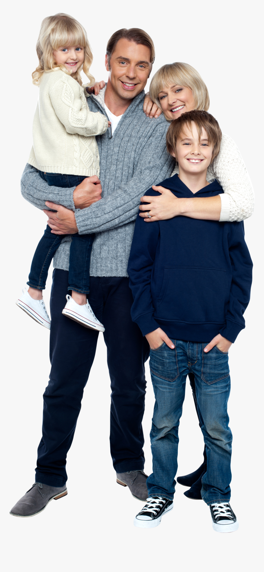 Family Png Stock Photo - People Posing For Photo Png, Transparent Png, Free Download