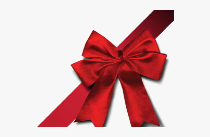 Christmas Ribbon Png Transparent Images - Gift Transparent Background Red Ribbon Png, Png Download, Free Download