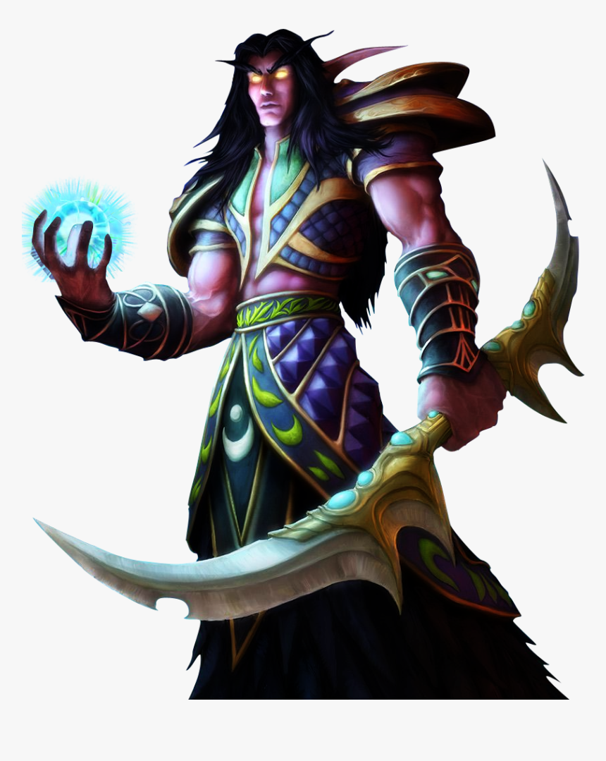 Moon Guard Wiki - Wow Male Night Elf, HD Png Download, Free Download