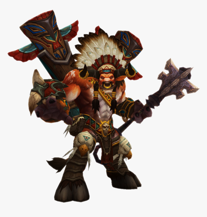 High Chieftain Baine Bloodhoof Bfa 2 By Bannerman26 - Baine Bloodhoof Transparent, HD Png Download, Free Download