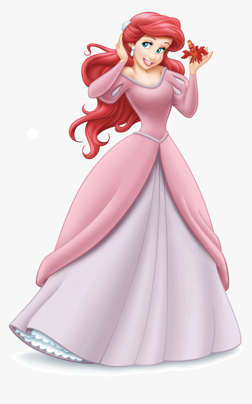 Transparent Princess Dress Clipart - Ariel Little Mermaid Gown, HD Png Download, Free Download
