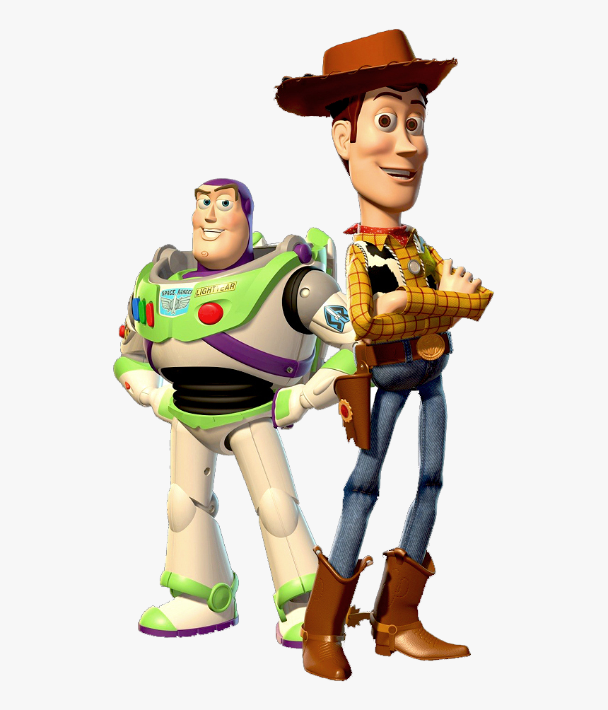 Woody And Buzz Png - Buzz Lightyear Y Woody, Transparent Png, Free Download