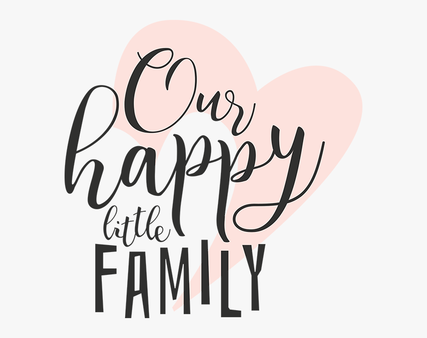 Happy Family Word Art, HD Png Download, Free Download