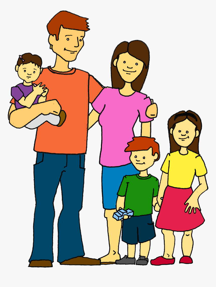 Family Clipart One Child - Family Clipart, HD Png Download, Free Download