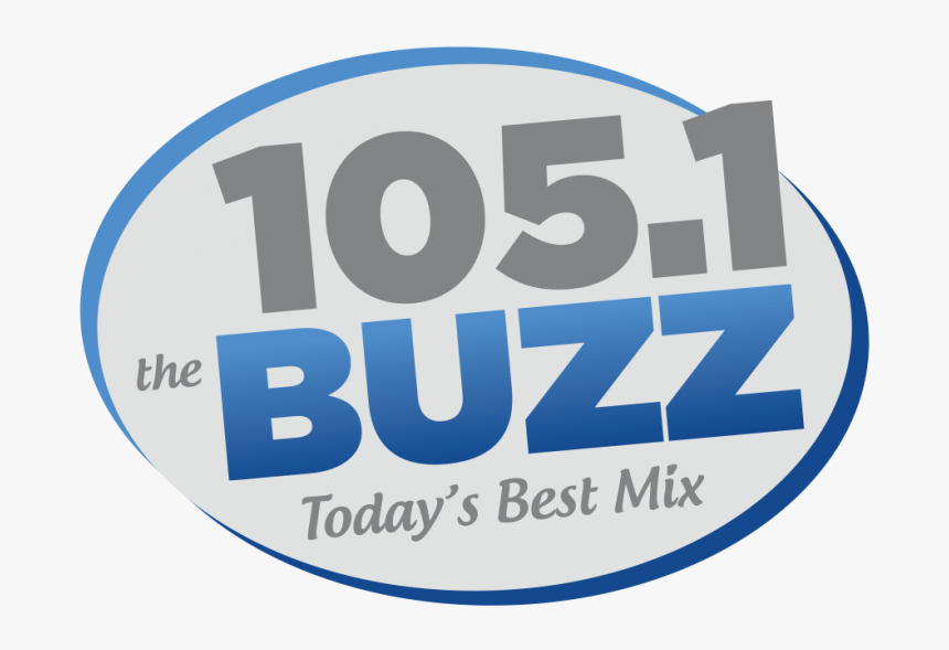 1 The Buzz - 105.1 The Buzz Logo, HD Png Download, Free Download