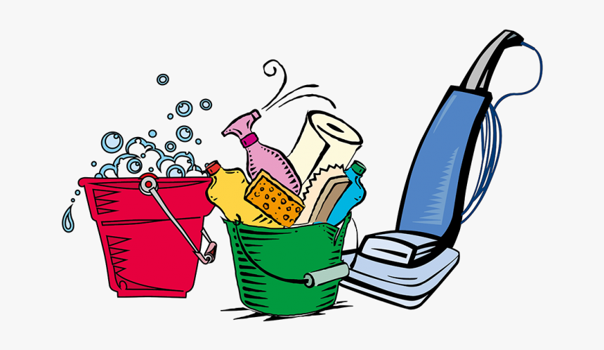 Clip Art House Maid Png Techflourish - House Cleaning Clean Clip Art, Transparent Png, Free Download