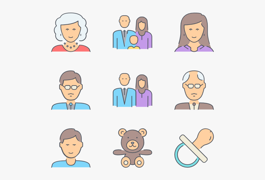 Family - Family Icon Color Png, Transparent Png, Free Download