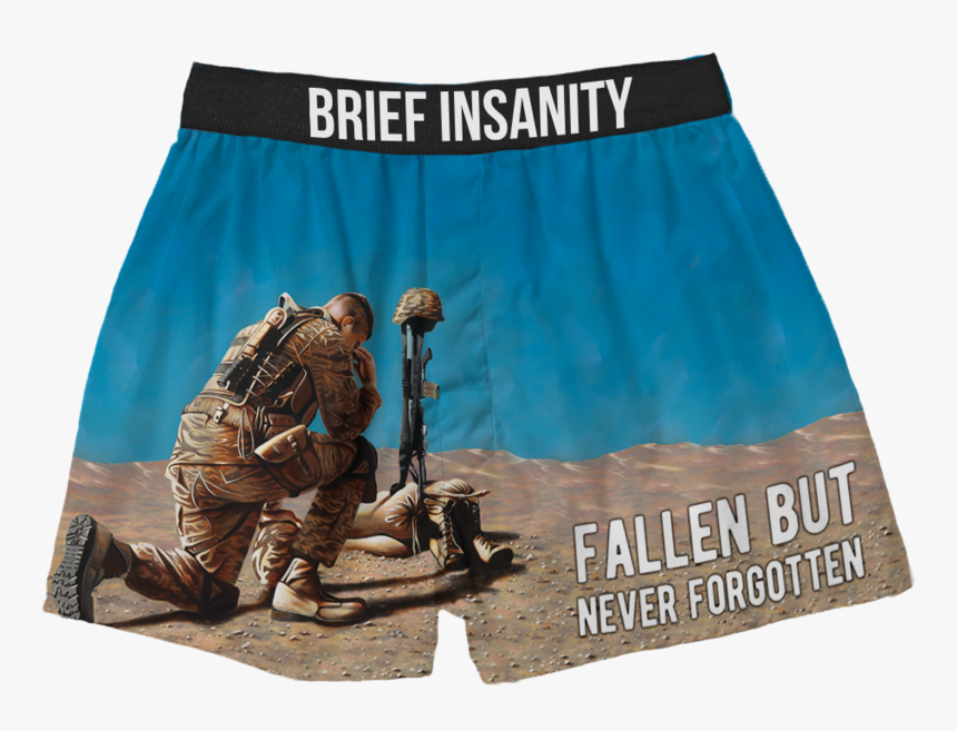 Fallen Not Forgotten Boxer Shorts - Underpants, HD Png Download, Free Download