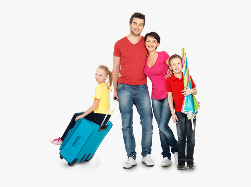 Standing offer. Семья на белом фоне. Одежда для всей семьи. Семья с покупками. Одежда для всей семьи баннер