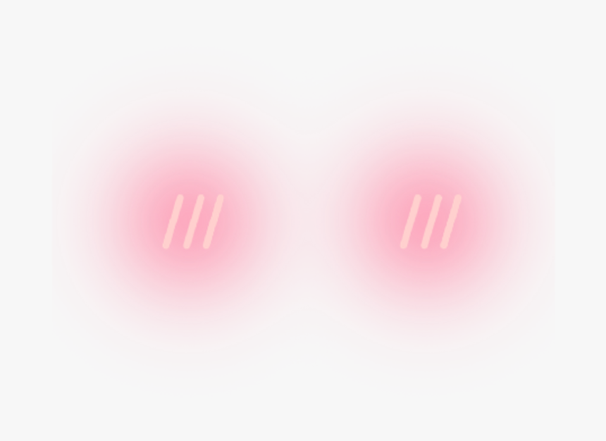 Kawaii Blush Png - Carmine, Transparent Png, Free Download