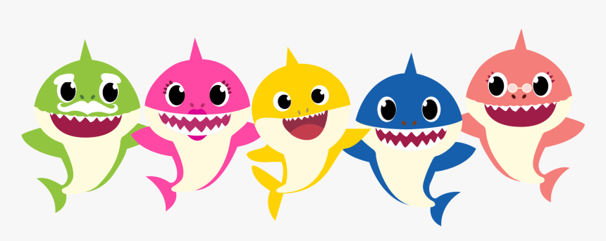 Elementos Baby Shark Png, Transparent Png, Free Download