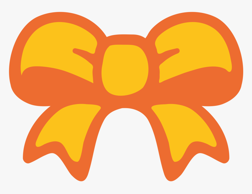 Celebration Emoji Png - Ribbon Emoji, Transparent Png, Free Download