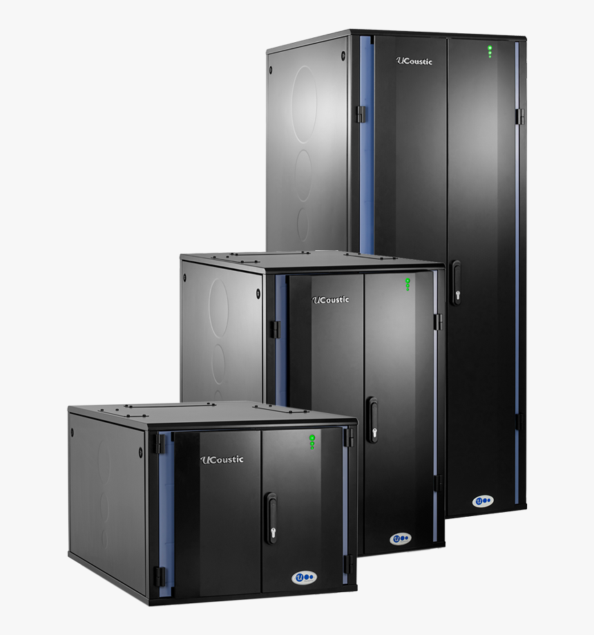 Soundproof Server Rack And Data Cabinets Comms Express - Apc 24u Soundproof Cabinet, HD Png Download, Free Download