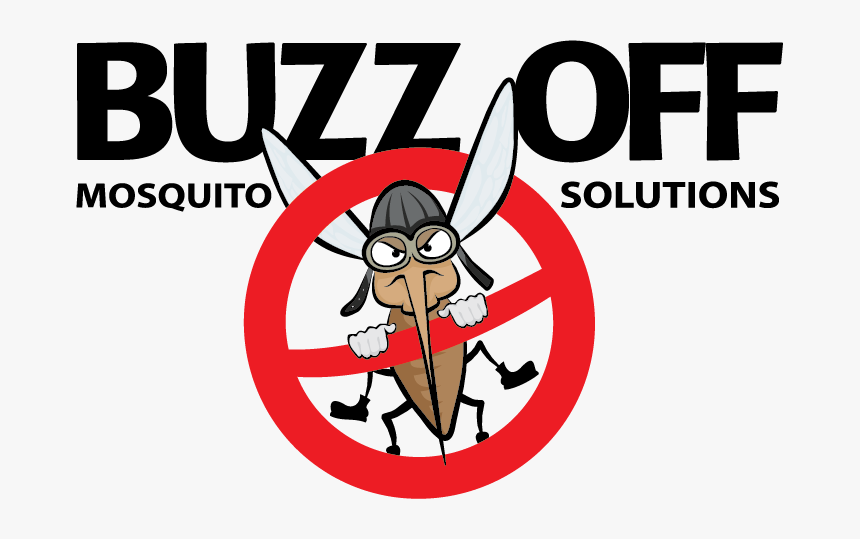 Logo For Buzz Off Mosquito Solutions In Wisconsin - Mosquito Off Cartoon, HD Png Download, Free Download