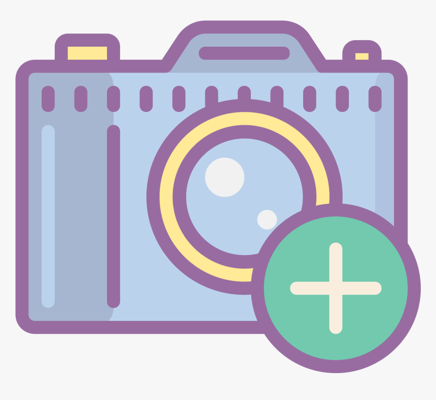 Transparent Camera Icon Png - Transparent Background Camera Graphic Png, Png Download, Free Download
