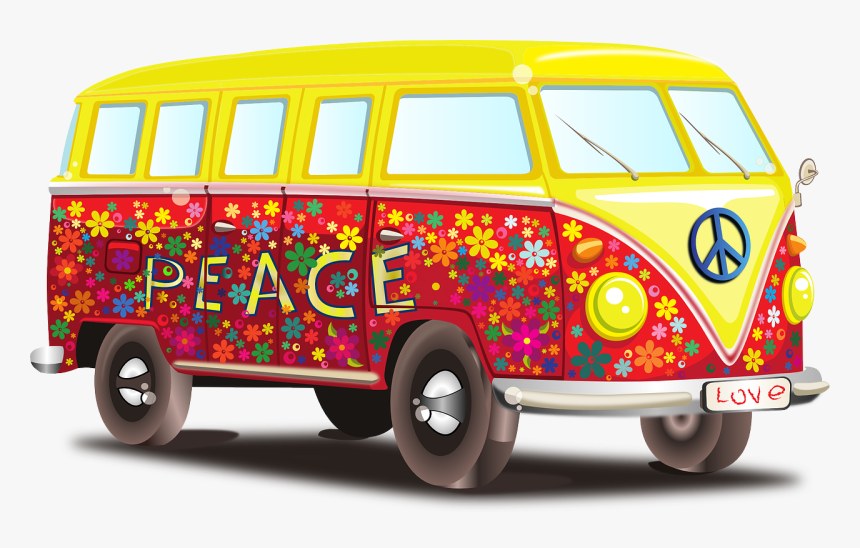 Peace And Love Car, HD Png Download, Free Download
